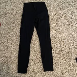 Black lululemon leggings size 4!
